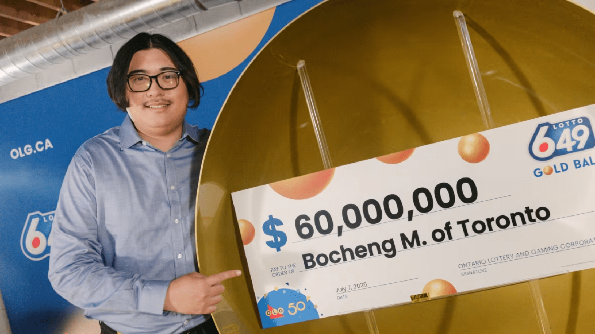 $60 Million Phone Call for Toronto Lottery Winner